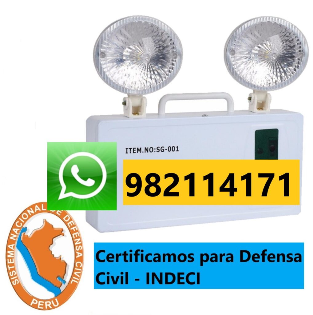 MANTENIMIENTO de LUCES DE EMERGENCIA en Lima Termofusión en Lima